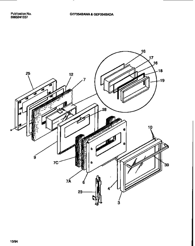 Diagram for GEF354BAWA