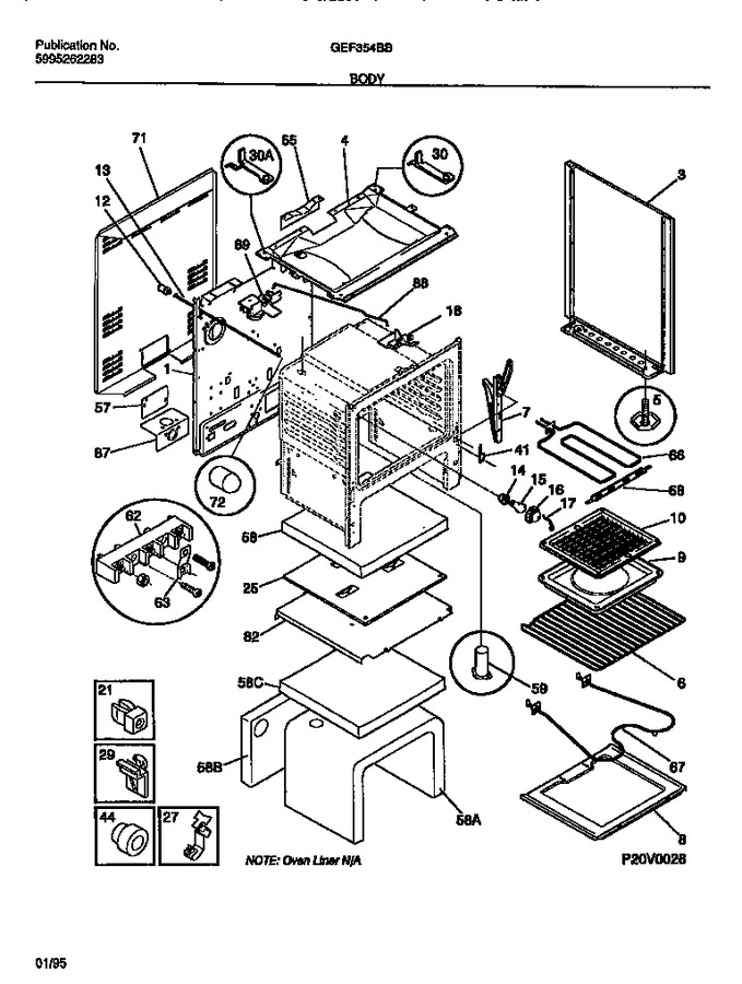 Diagram for GEF354BBDA
