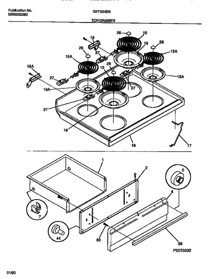 Diagram for GEF354BBDA