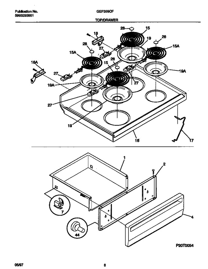 Diagram for GEF355CFSA