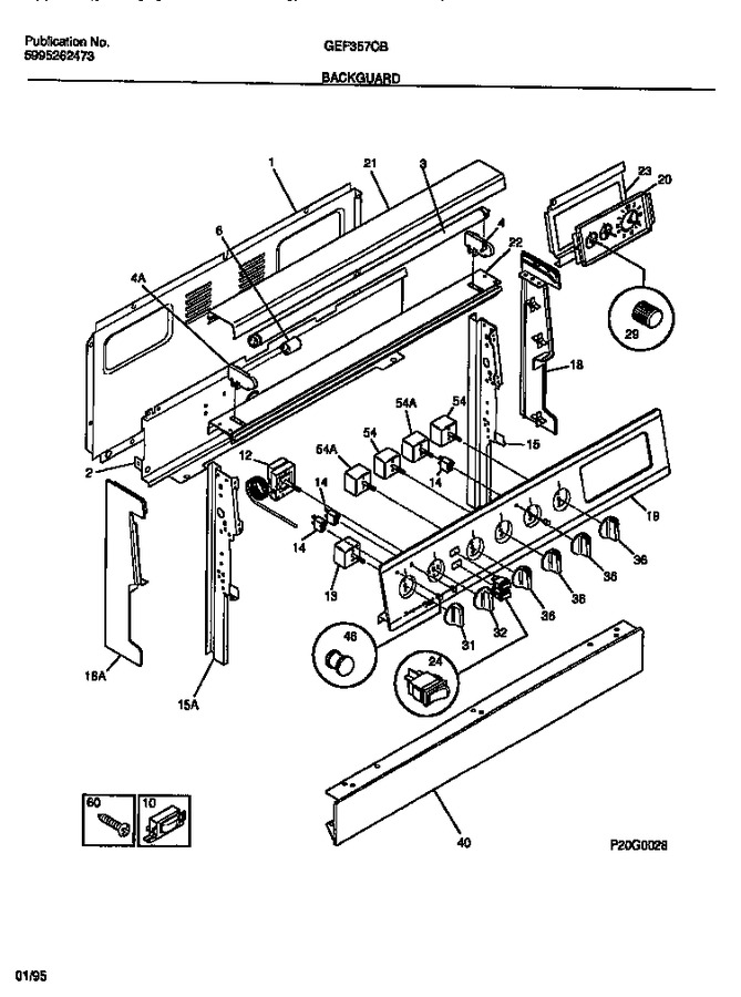 Diagram for GEF357CBTA