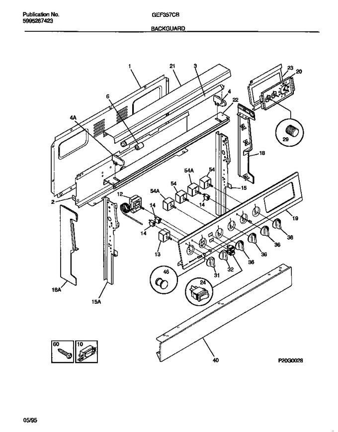 Diagram for GEF357CBTB