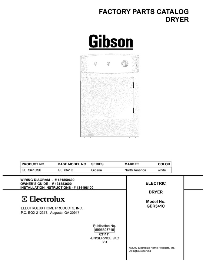 Diagram for GER341CS0