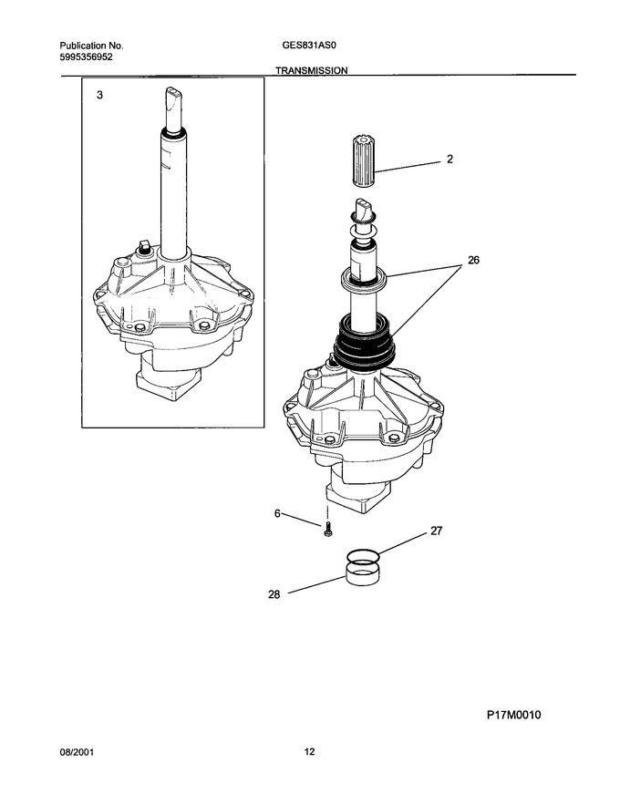 Diagram for GES831AS0