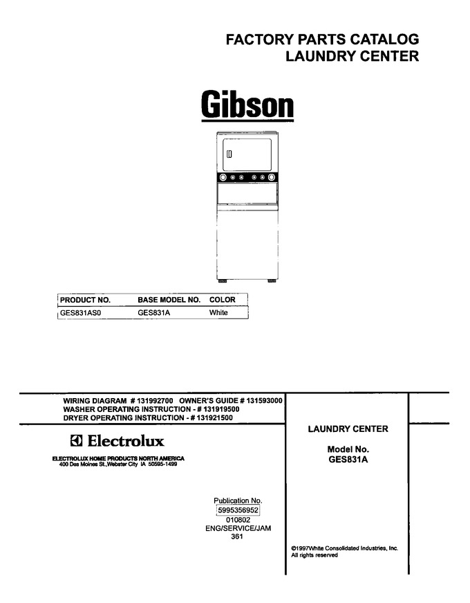 Diagram for GES831AS0