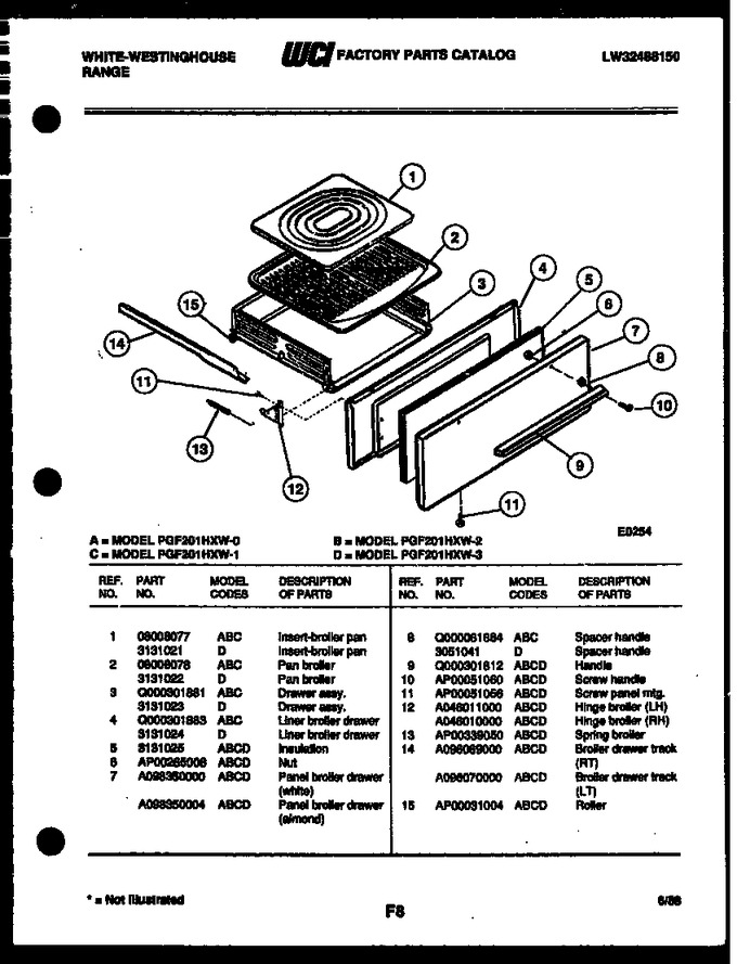 Diagram for GF201HXW3