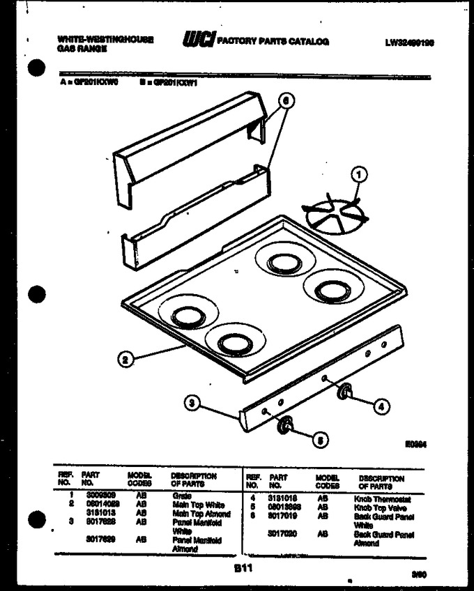 Diagram for GF201KXD1