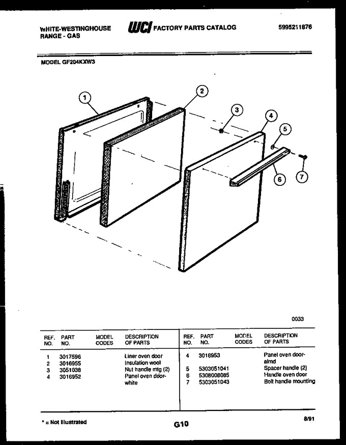 Diagram for GF204KXW3
