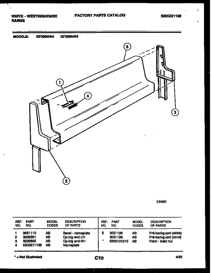 Diagram for GF300NW4