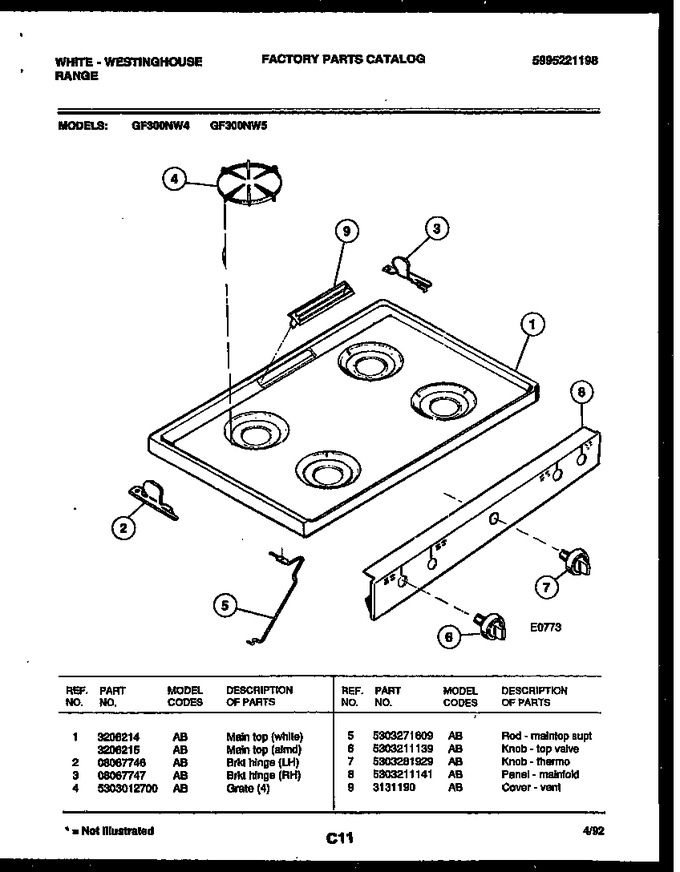 Diagram for GF300NW4