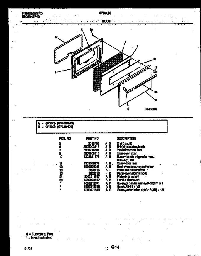 Diagram for GF300NW8