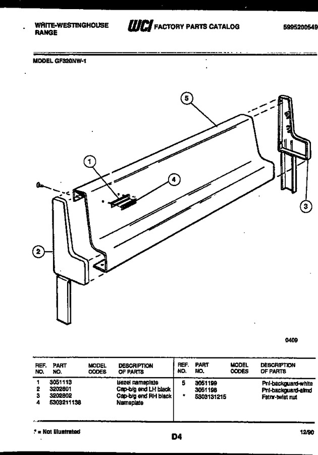 Diagram for GF320ND1