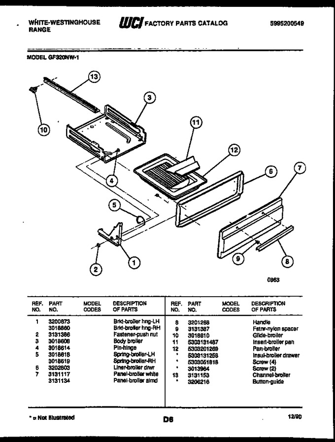 Diagram for GF320ND1