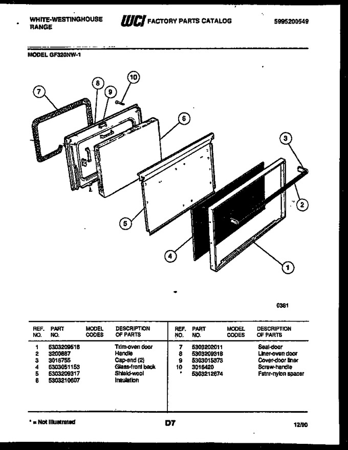 Diagram for GF320NW1