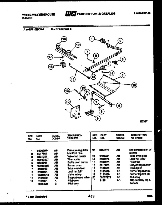 Diagram for GF410HXD5