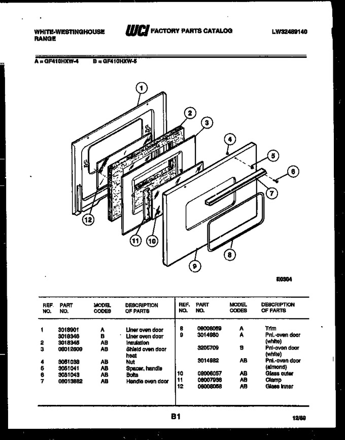 Diagram for GF410HXD5
