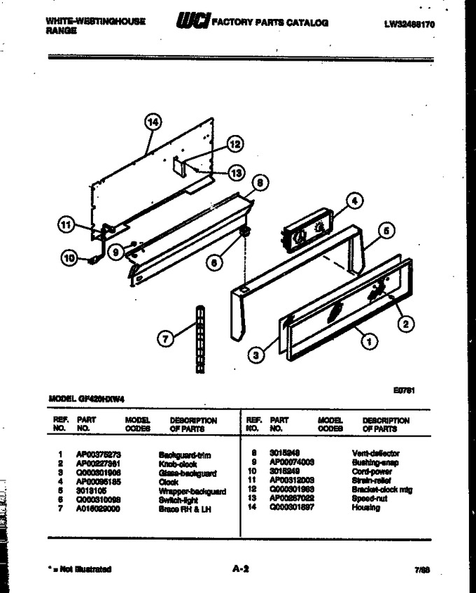Diagram for GF420HXD4