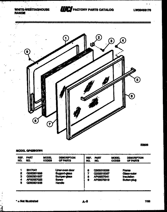 Diagram for GF420HXW4