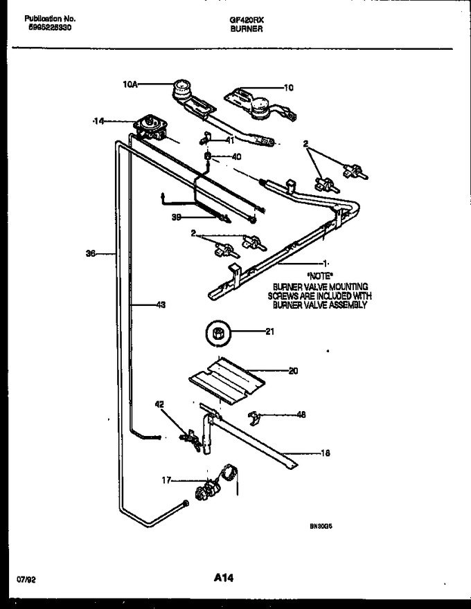 Diagram for GF420RXD1