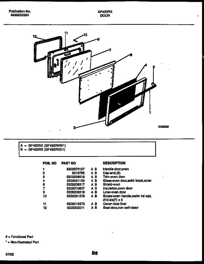 Diagram for GF420RXD1