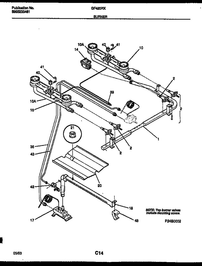 Diagram for GF420RXD2