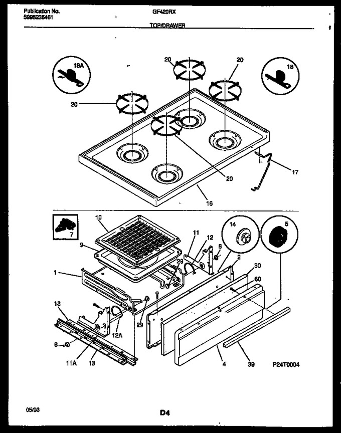Diagram for GF420RXW2