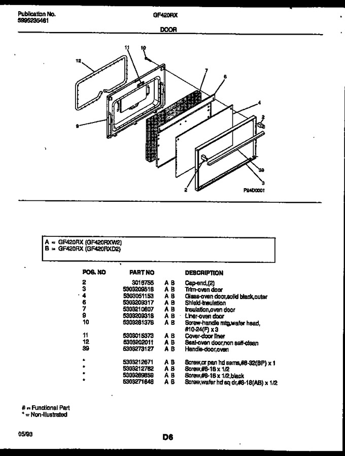 Diagram for GF420RXD2