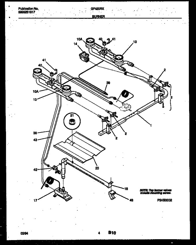 Diagram for GF420RXD3