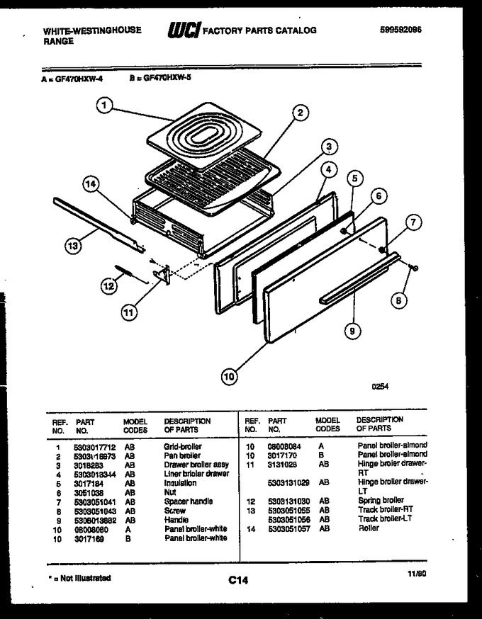 Diagram for GF470HXD5