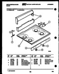 Diagram for 02 - Backguard And Cooktop Parts