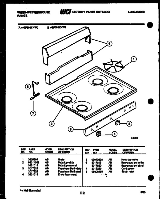 Diagram for GF501KXD1