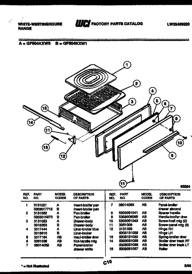 Diagram for GF504KXD1