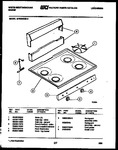Diagram for 02 - Backguard And Cooktop Parts