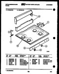 Diagram for 02 - Backguard And Cooktop Parts