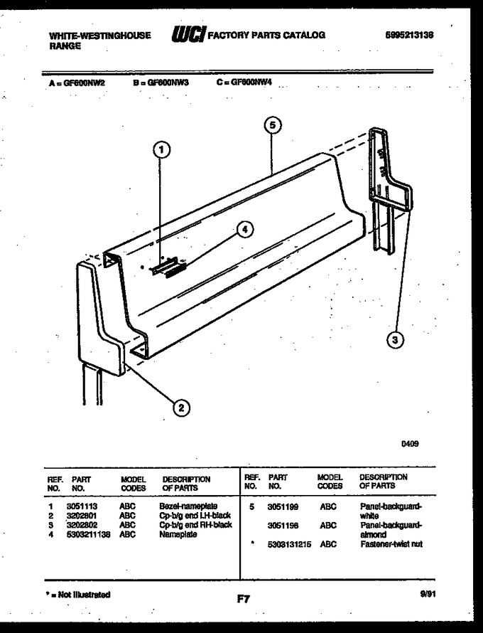 Diagram for GF600NW2