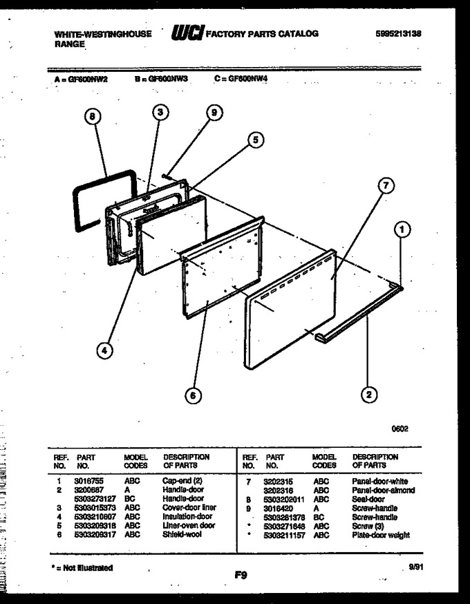 Diagram for GF600NW4