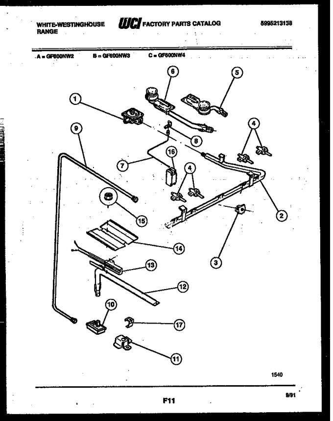 Diagram for GF600NW3