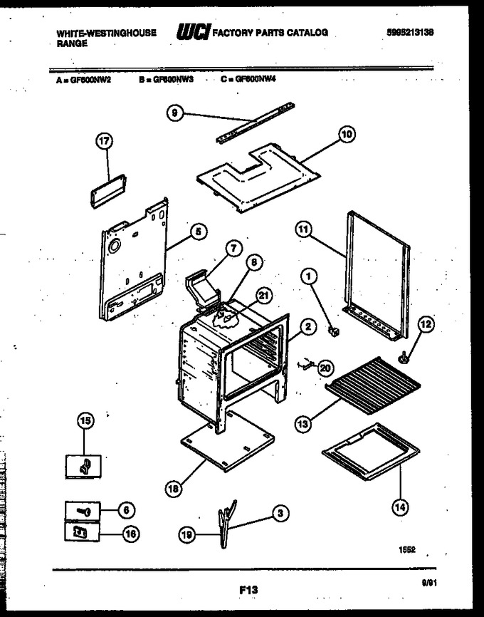 Diagram for GF600NW4
