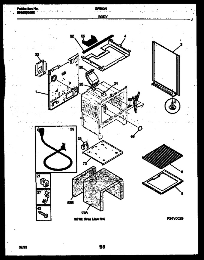 Diagram for GF600ND8