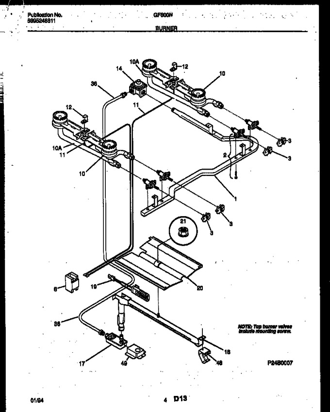 Diagram for GF600ND9