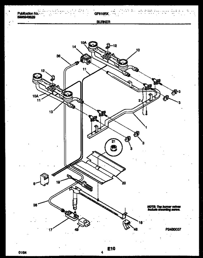 Diagram for GF610RXW4
