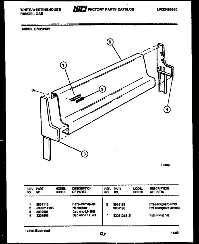 Diagram for GF620NW1