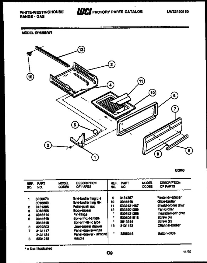 Diagram for GF620NW1