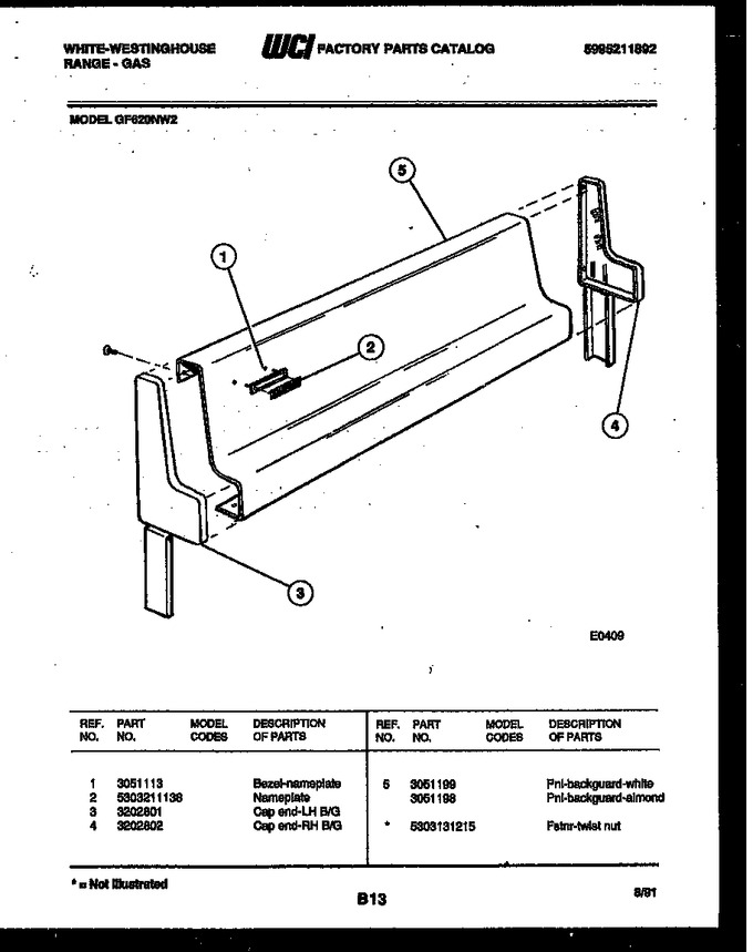 Diagram for GF620ND2