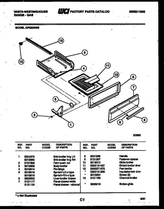 Diagram for GF620NW2
