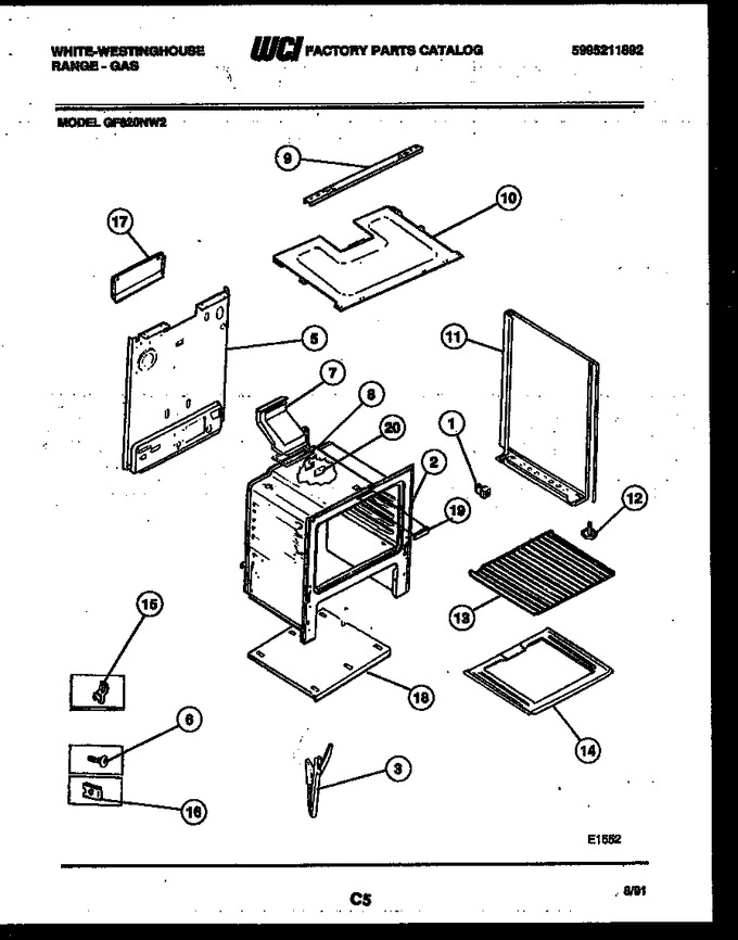 Diagram for GF620ND2