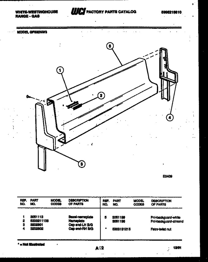 Diagram for GF620NW3