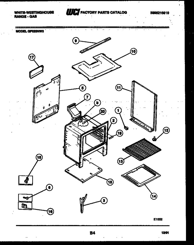 Diagram for GF620NW3