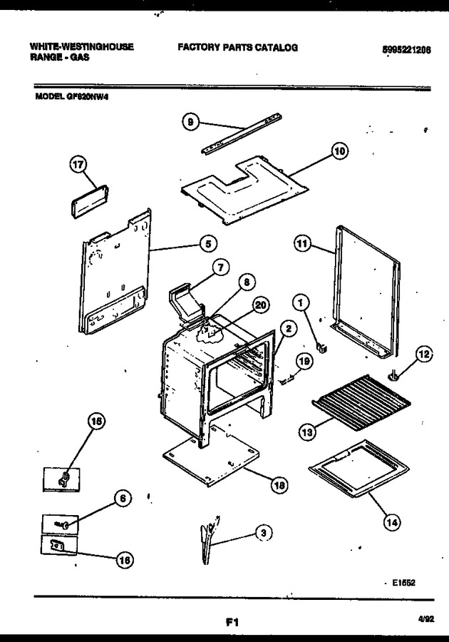Diagram for GF620NW4