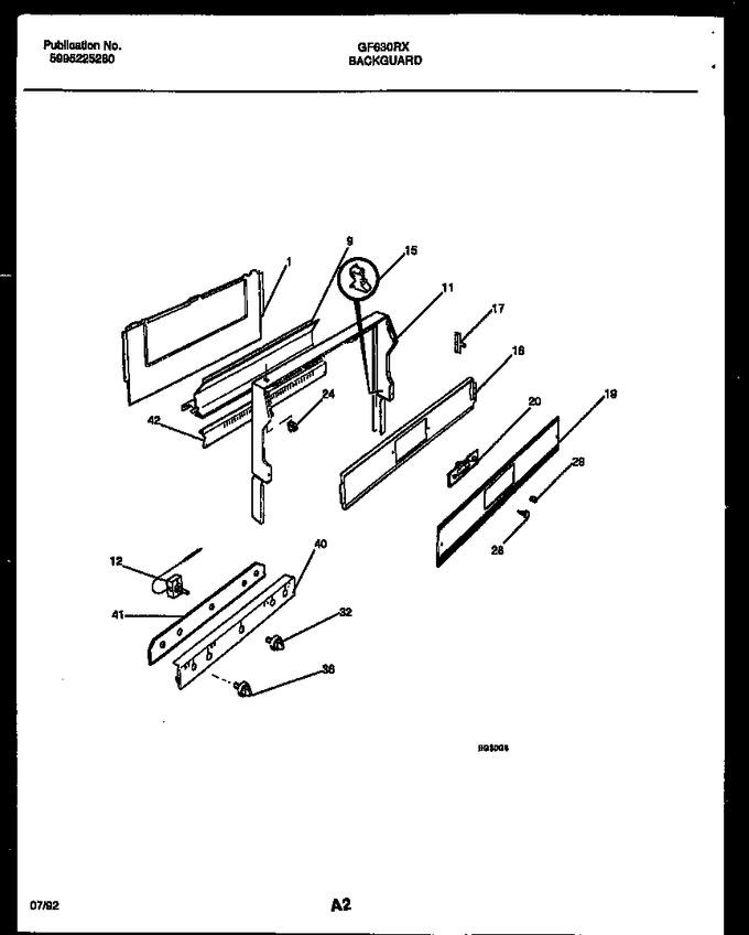 Diagram for GF630RXD1